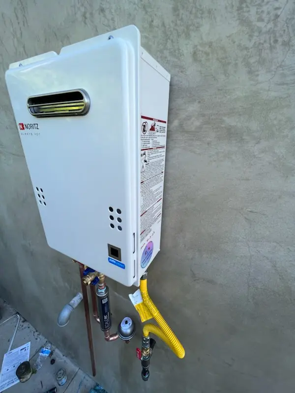 Tankless water heater installation for Medford homes